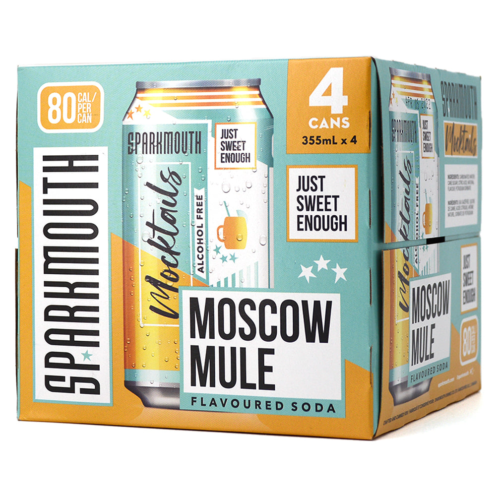 SPARKMOUTH MOCKTAIL MOSCOW MULE 4C Sherbrooke Liquor