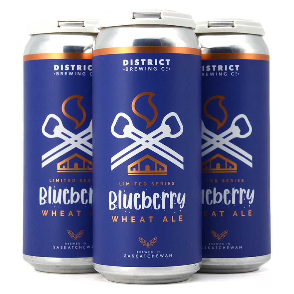 DISTRICT BLUEBERRY WHEAT ALE 4C Sherbrooke Liquor