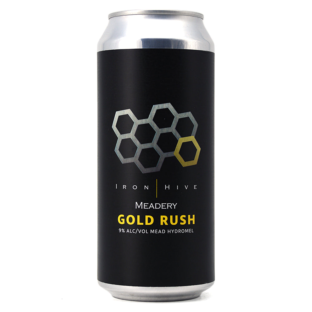IRON HIVE MEADERY GOLD RUSH MEAD HYDROMEL 473ML Sherbrooke Liquor