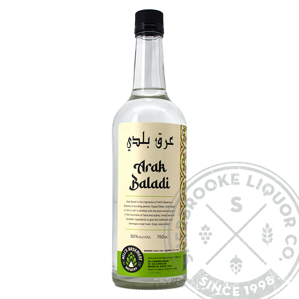 HELL S BASEMENT ARAK BALADI 750ML Sherbrooke Liquor