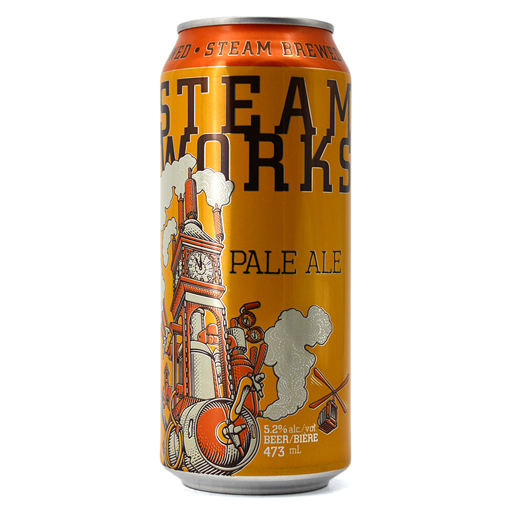 STEAMWORKS PALE ALE 473ML Sherbrooke Liquor