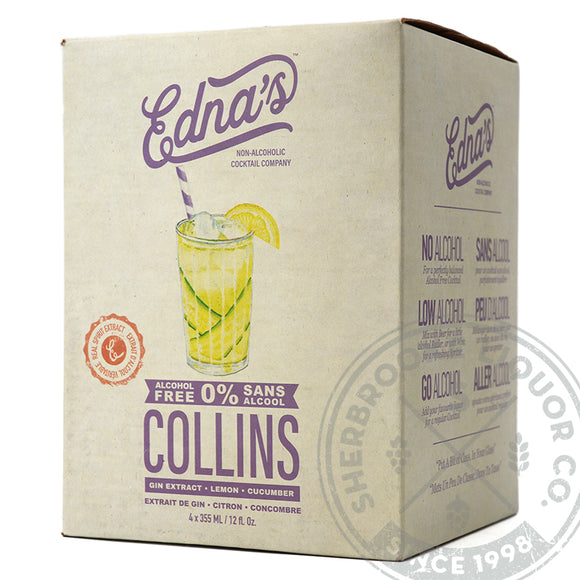 EDNA'S 0% ALCOHOL COLLINS 4C