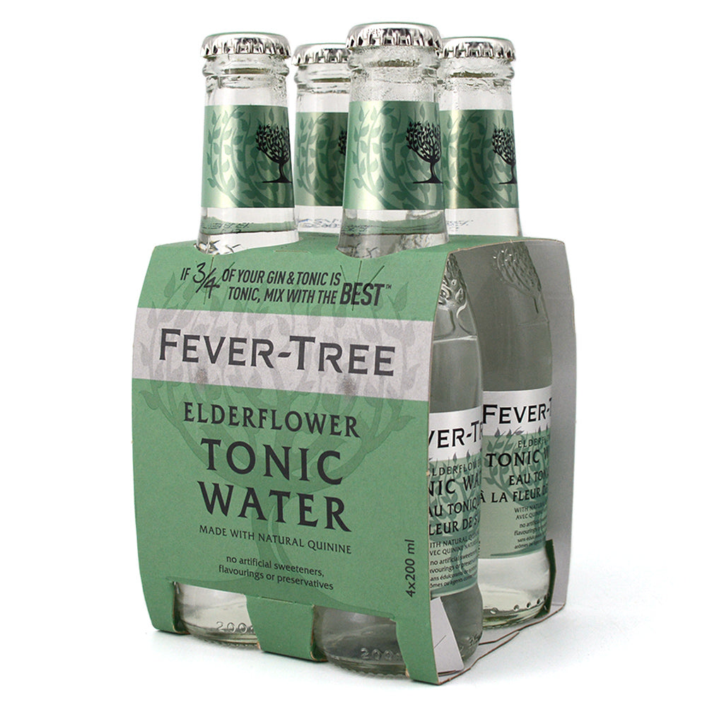 FEVER TREE ELDERFLOWER TONIC WATER 4B Sherbrooke Liquor