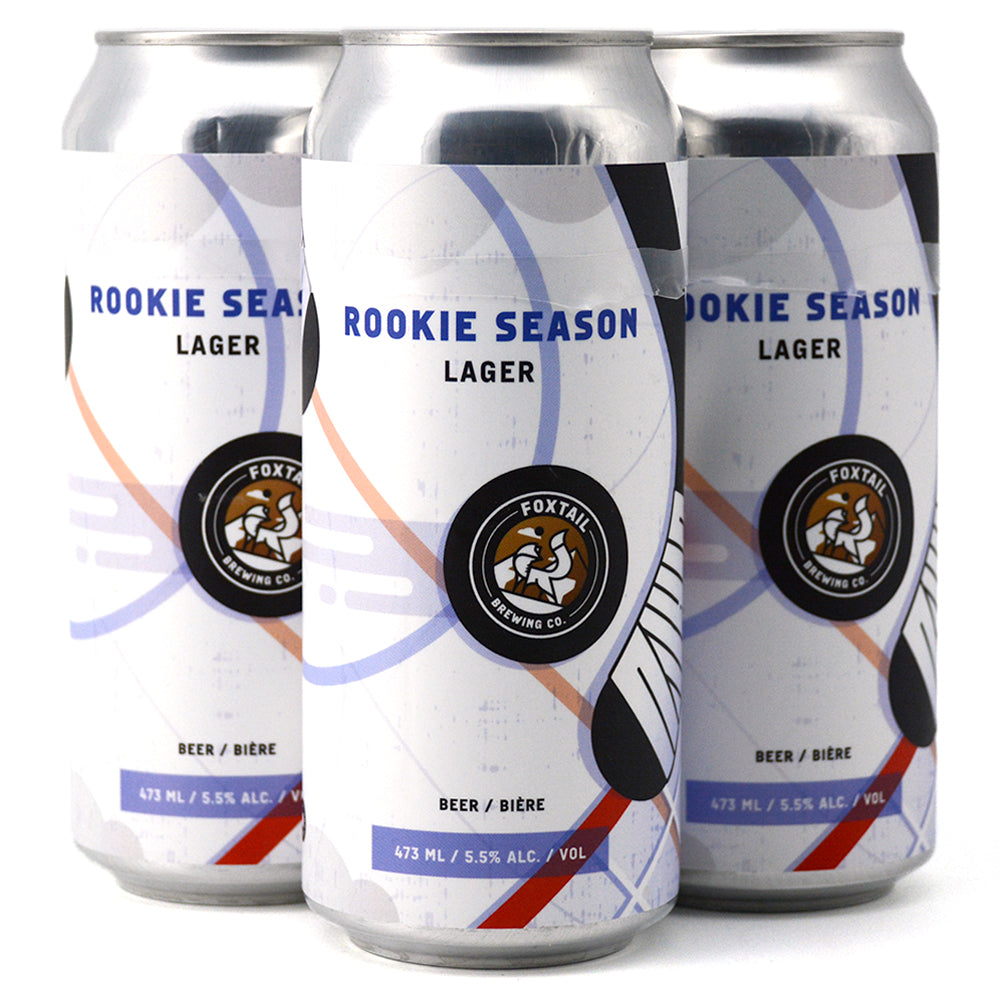 FOXTAIL ROOKIE SEASON LAGER Sherbrooke Liquor