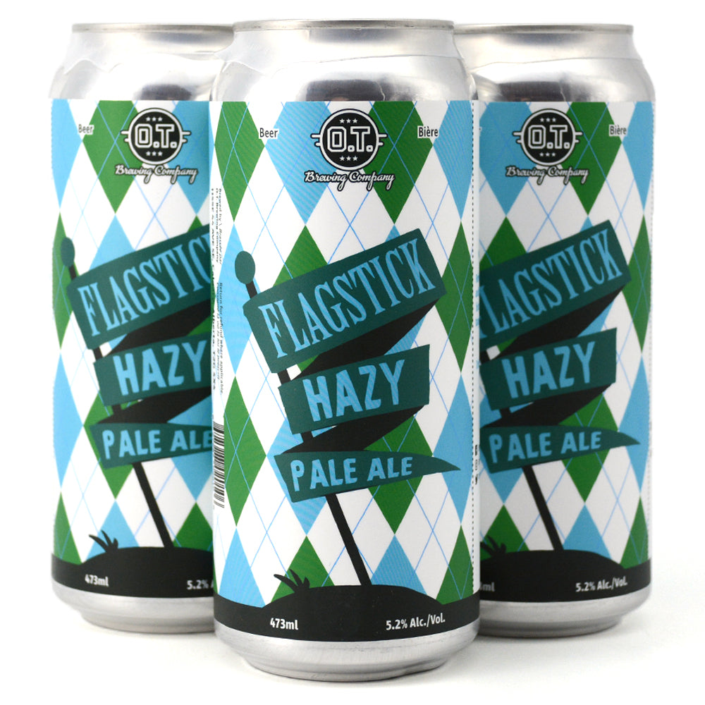 O.T. BREWING FLAGSTICK HAZY PALE ALE 4C Sherbrooke Liquor