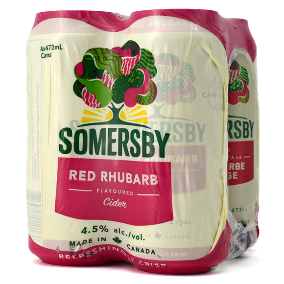 SOMERSBY RED RHUBARB CIDER 4C