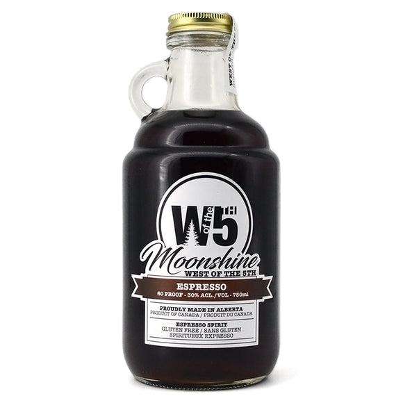 WEST OF THE 5TH MOONSHINE ESPRESSO 750ML
