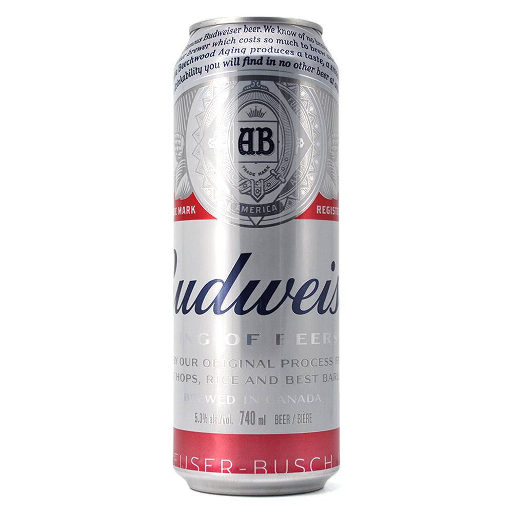 Budweiser 740ml – Sherbrooke Liquor