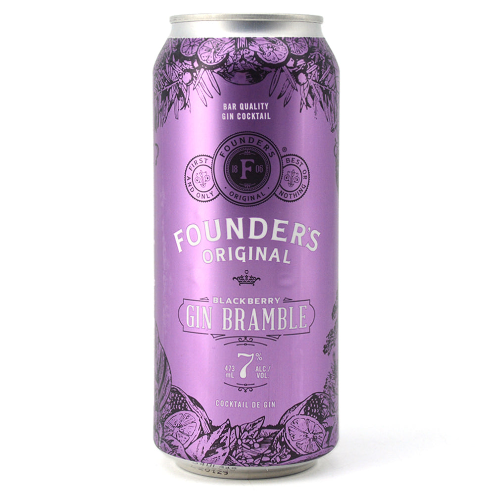 FOUNDERS ORIGINAL BLACKBERRY GIN BRAMBLE 473 mL Sherbrooke Liquor