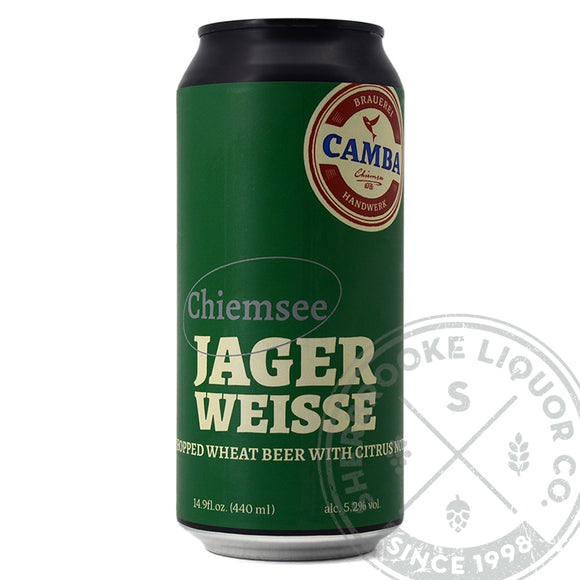 CAMBA CHIEMSEE JAGER WEISSE HOPPED WHEAT BEER 440ML