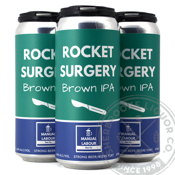 MANUAL LABOUR ROCKET SURGERY BROWN IPA 4C