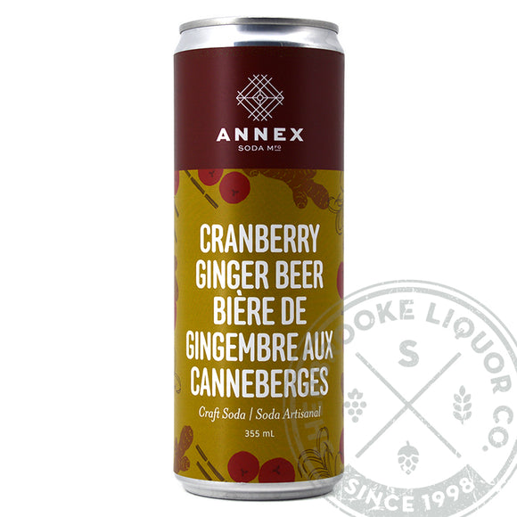 ANNEX SODA CRANBERRY GINGER BEER 355ML