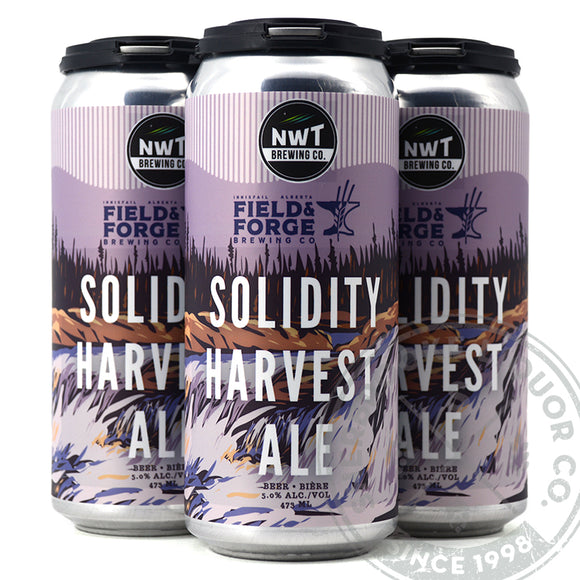 NWT BREWING FIELD AND FORGE SOLIDITY HARVEST ALE 4C