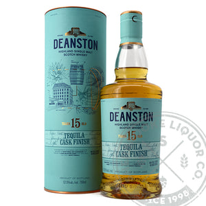 DEANSTON 15 YEARS OLD TEQUILA CASK FINISH HIGHLAND SINGLE MALT SCOTCH WHISKY 700ML