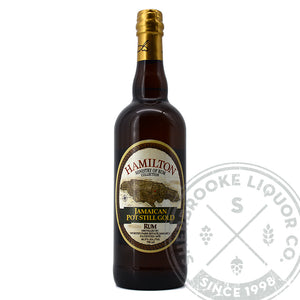 HAMILTON JAMAICAN POT STILL GOLD RUM 750ML