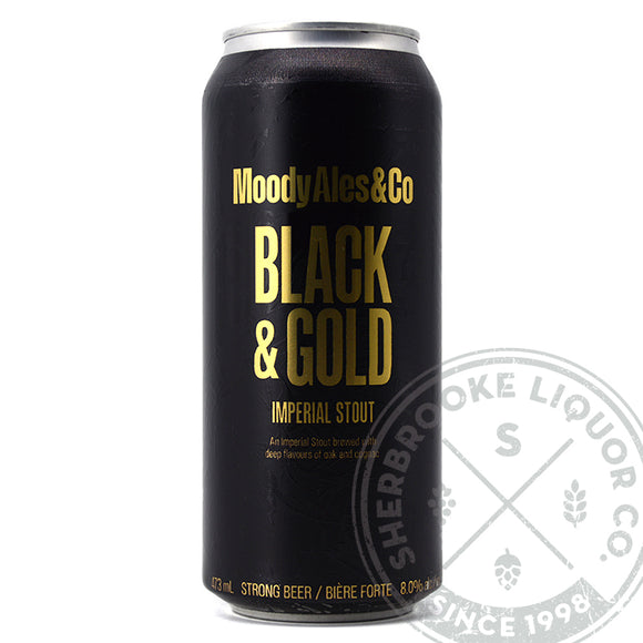 MOODY ALES BLACK & GOLD IMPERIAL STOUT 473ML