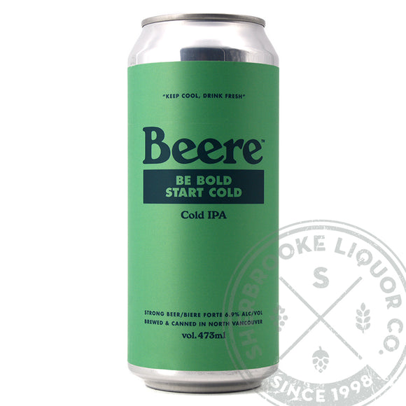 BEERE BE BOLD START COLD COLD IPA 473ML