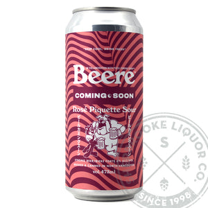 BEERE COMING SOON ROSE PIQUETTE SOUR 473ML