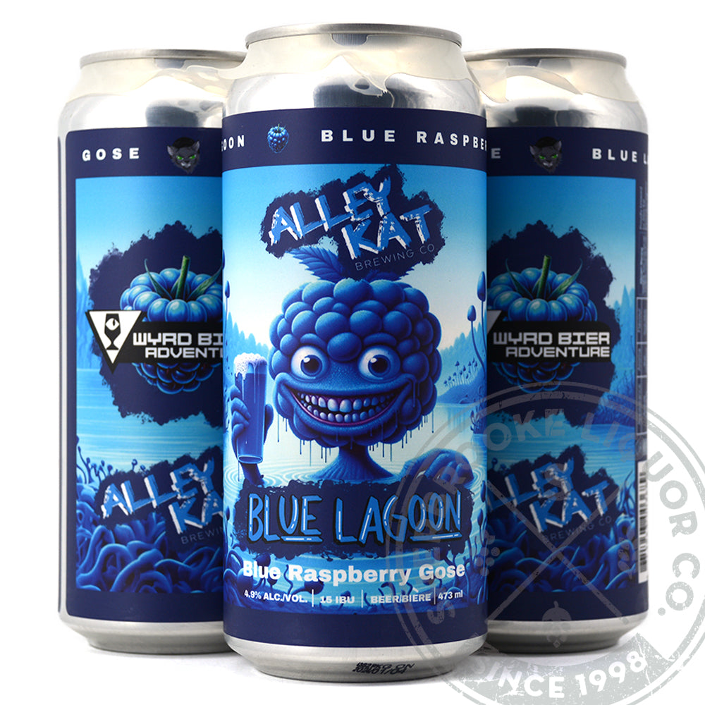 ALLEY KAT WYRD BIER BLUE LAGOON BLUE RASPBERRY GOSE 4C – Sherbrooke Liquor