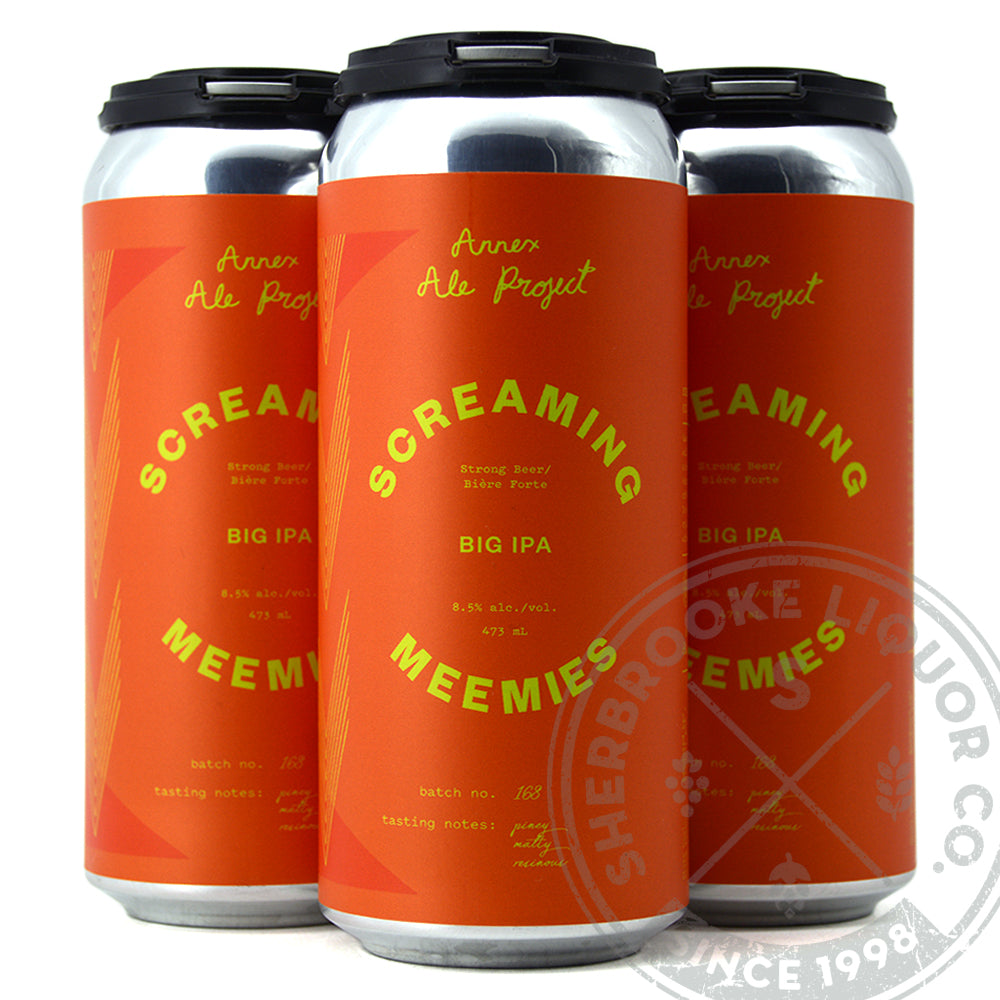 ANNEX SCREAMING MEEMIES BIG IPA 4C – Sherbrooke Liquor