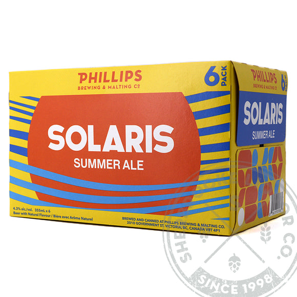 PHILLIPS SOLARIS SUMMER ALE 6C