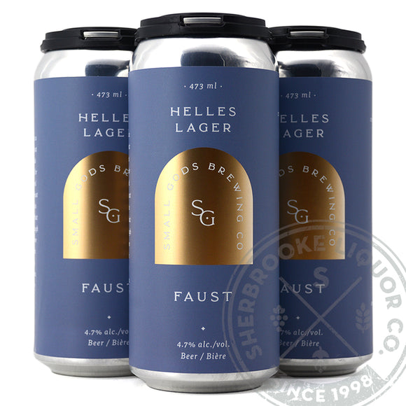 SMALL GODS FAUST HELLES LAGER 4C
