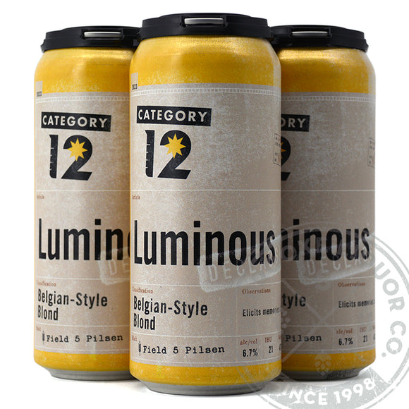 Category 12 Luminous Belgian Blonde  4C