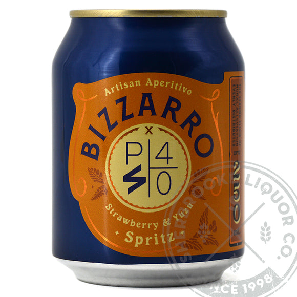 Bizzarro X PS40 Strawberry & Yuzu Spritz 250mL