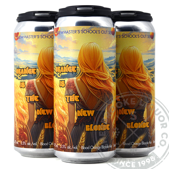 Olds College Orange is the New Blonde Blood Orange Blonde Ale 4C