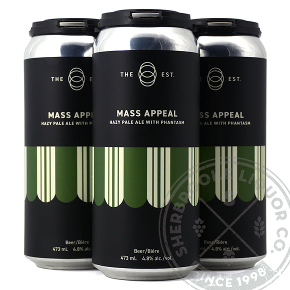 Establishment Mass Appeal Hazy Pale Ale w/ Phantasm 4C