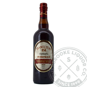 Hamilton 151 Overproof Demerara River Rum 750mL