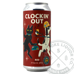 Banished Clockin' Out Red Ale 473 mL