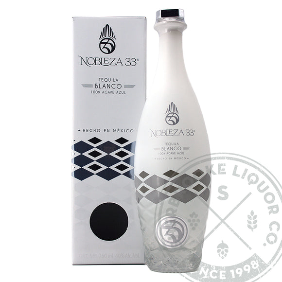 Nobleza 33 Tequila Blanco 750mL