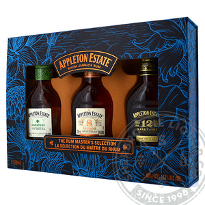 Appleton Estate The Rum Master's Selection 3 x 200mL