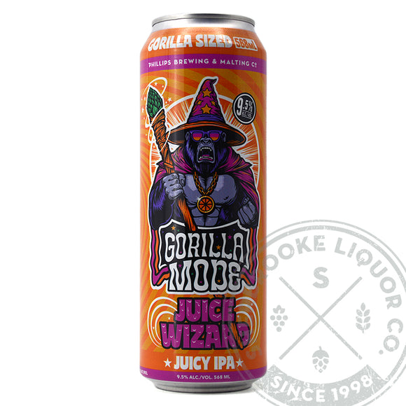 Phillips Gorilla Mode Juice Wizard Juicy IPA 568mL