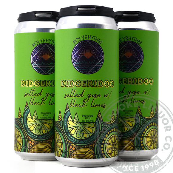 Polyrhythm Didgeridoo Salted Gose w/ Black Limes 4C