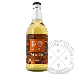 Prairie Bears Winter Chai Cider 500mL