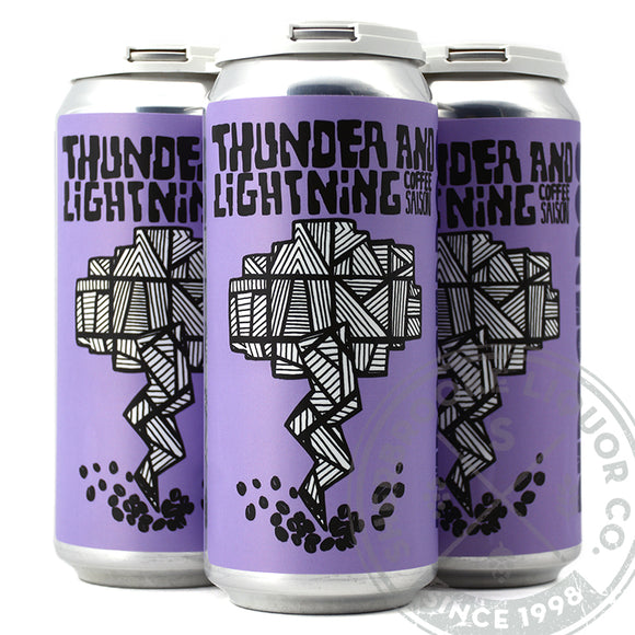 Southbound Brewing Thunder and Lightning Coffee Saison 4C