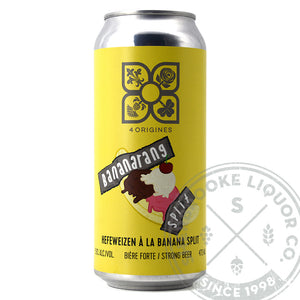 4 Origines Bananarang Split Hefeweizen 473 mL