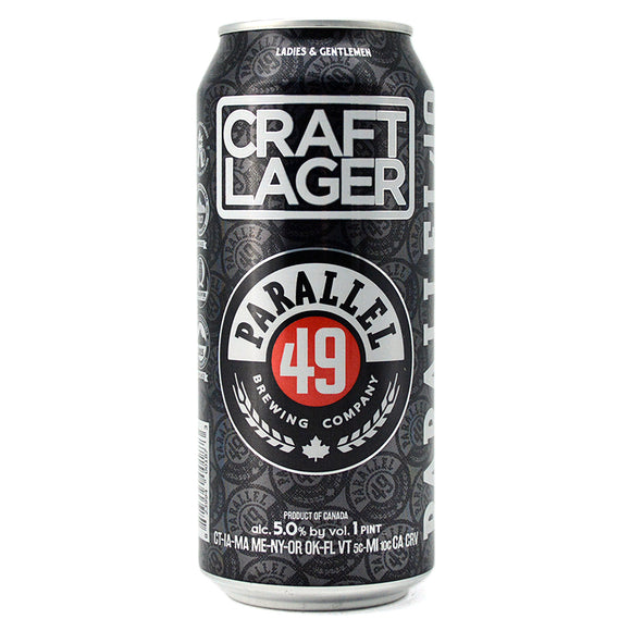 PARALLEL 49 CRAFT LAGER 473ML