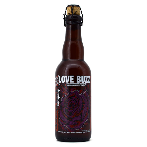 ANCHORAGE LOVE BUZZ SAISON WITH BRETTANOMYCES MOSAIC DRY HOPPED VERSION 375ML