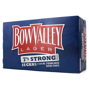BOW VALLEY LAGER STRONG 15C