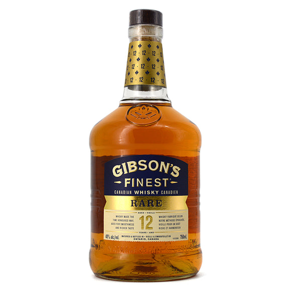GIBSON'S FINEST RARE 12 YEAR OLD