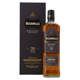 BUSHMILLS AGED 21 YEARS IRISH WHISKEY 750ML