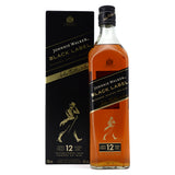 JOHNNIE WALKER BLACK LABEL BLENDED SCOTCH WHISKY 750ML