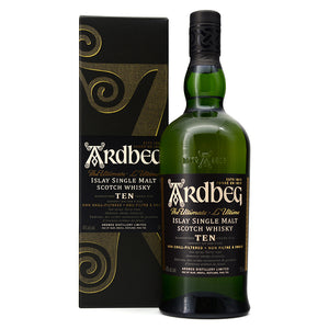 ARDBEG 10 YEARS OLD ISLAY SINGLE MALT SCOTCH WHISKY 750ML