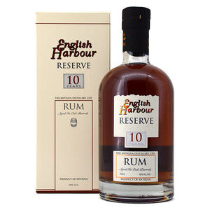 ENGLISH HARBOUR RESERVE AGED 10 YEARS RUM 750ML