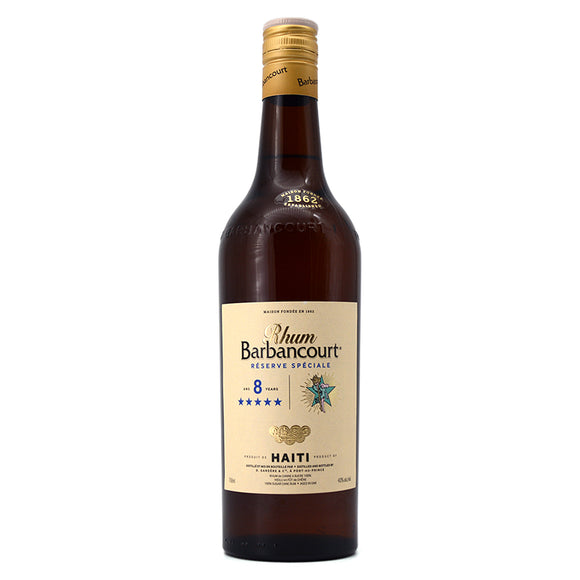 BARBANCOURT RESERVE SPECIALE AGED 8 YEARS RUM 750ML