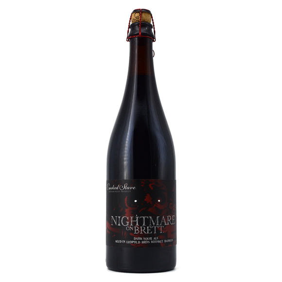 CROOKED STAVE NIGHTMARE ON BRETT DARK SOUR ALE AGED IN WHISKEY BARRELS 750ML