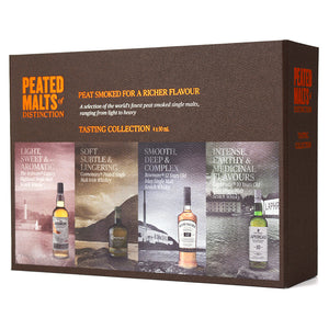 PEATED MALTS OF DISTINCTION TASTING COLLECTION 4 x 50ML